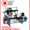 Manuel Silindir Rulo Etiketleme Makinesi