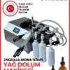 Üç Nozullu Aromaterapi Yağ Dolum Makinası