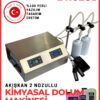 İki Nozullu Elektirikli Oto Bakım Kimyasalları Dolum Makinesi